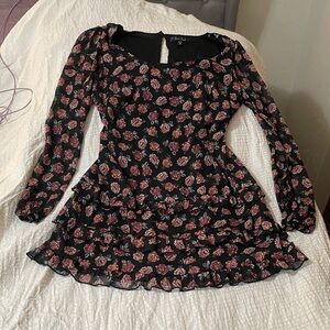 Trixxi floral dress size medium